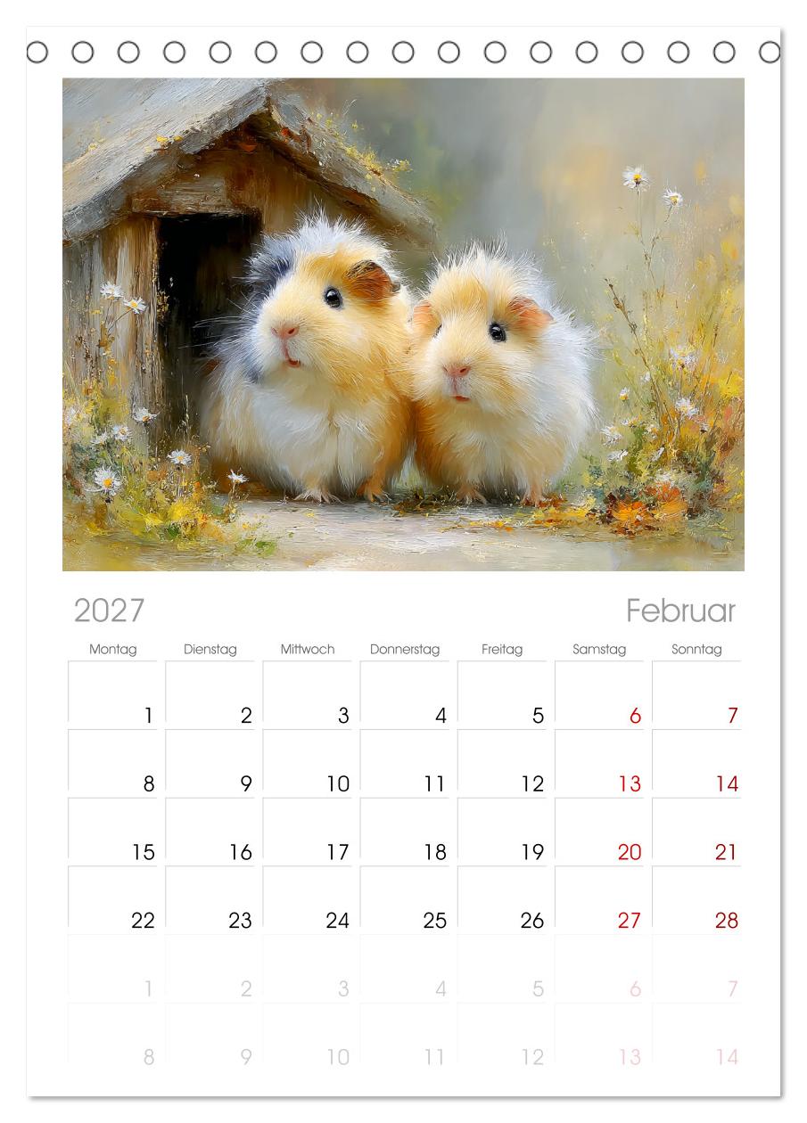 Meerschweinchen. Bezauberndes Gartenglück