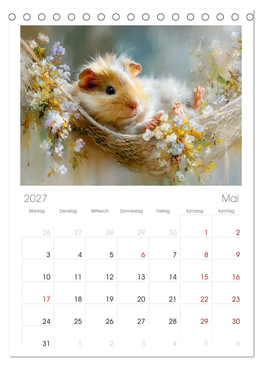 Meerschweinchen. Bezauberndes Gartenglück