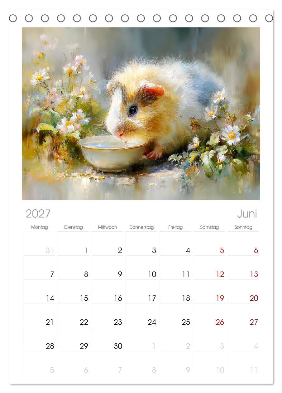Meerschweinchen. Bezauberndes Gartenglück