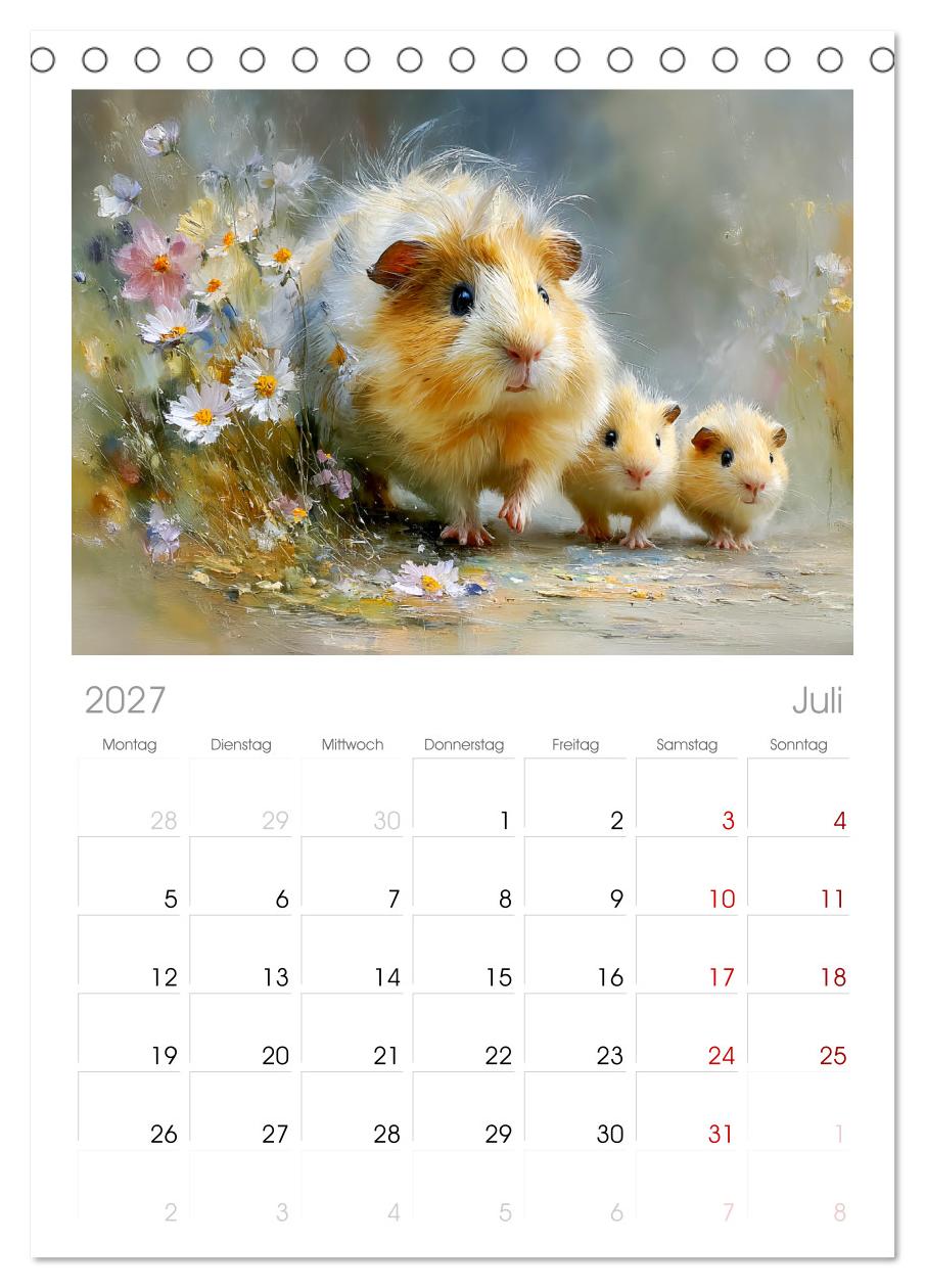 Meerschweinchen. Bezauberndes Gartenglück