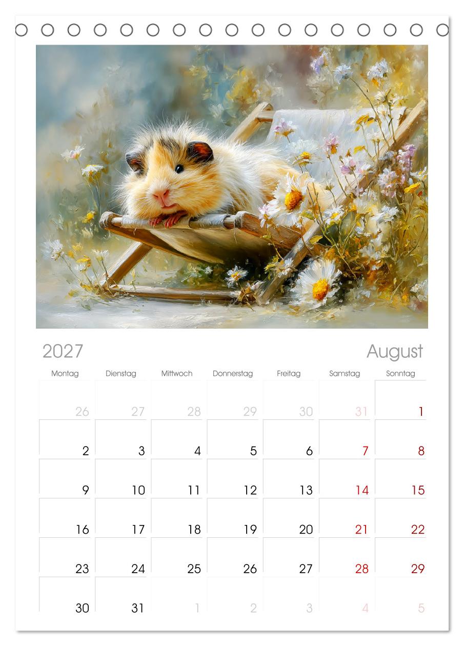 Meerschweinchen. Bezauberndes Gartenglück