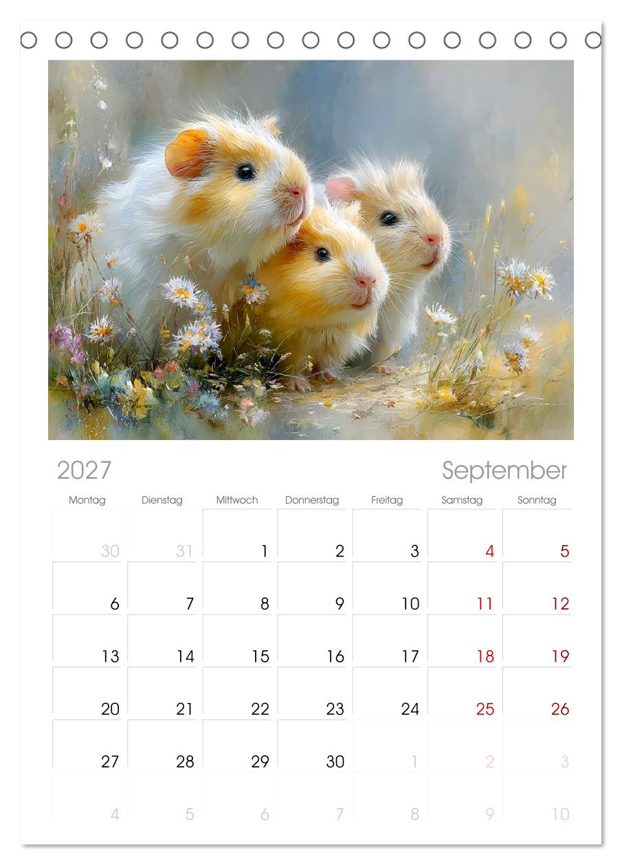 Meerschweinchen. Bezauberndes Gartenglück