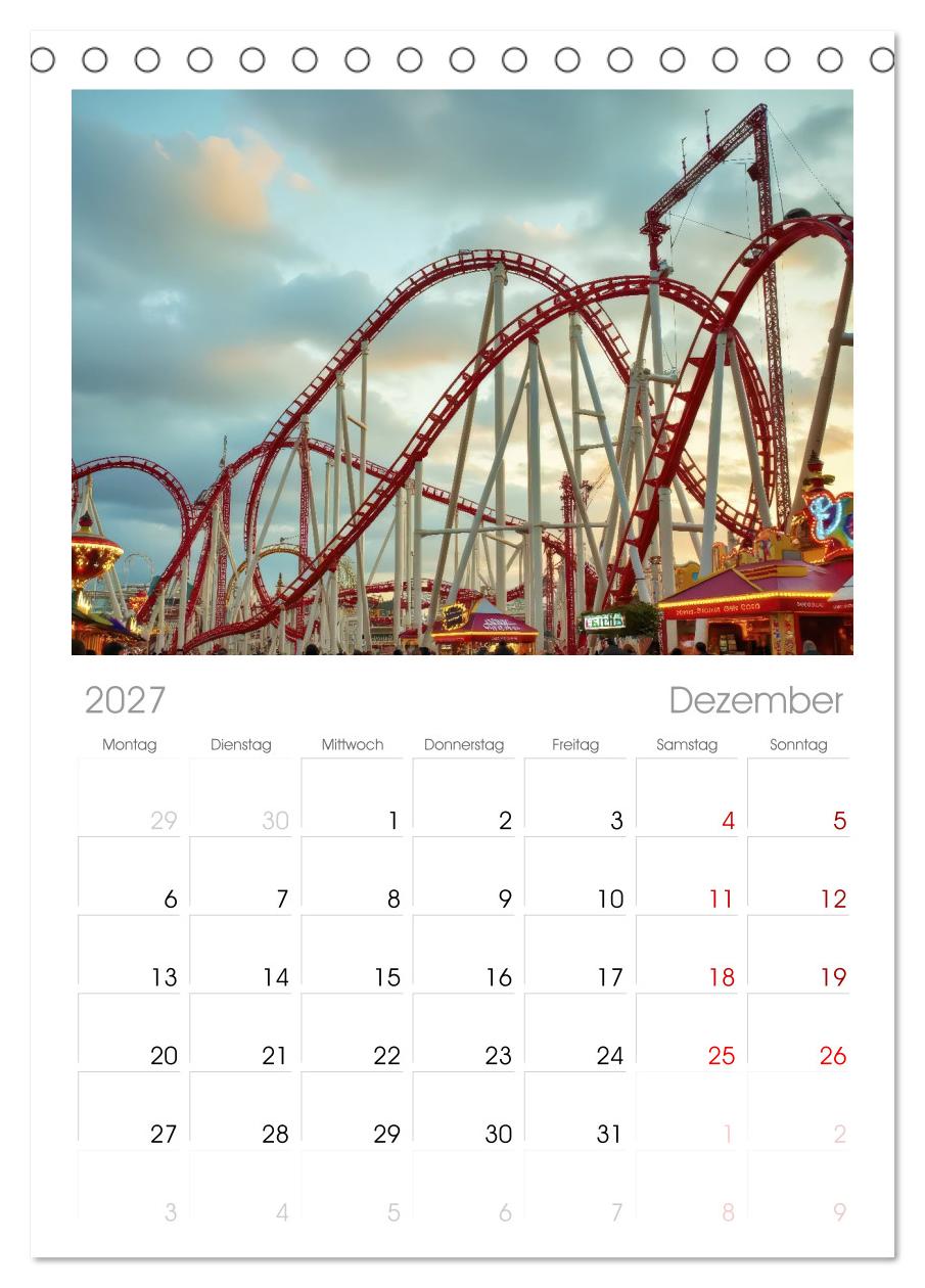 Riesenräder und Kirmes