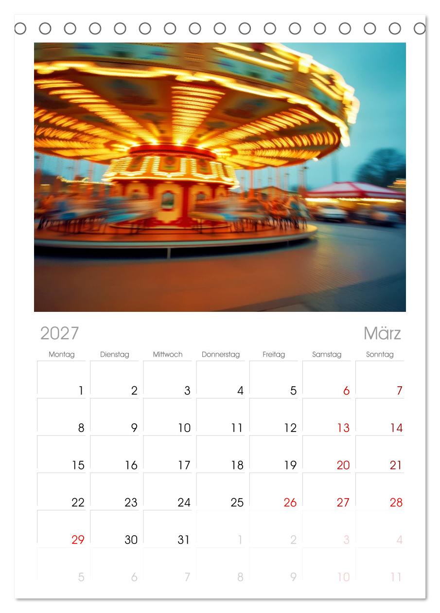 Riesenräder und Kirmes