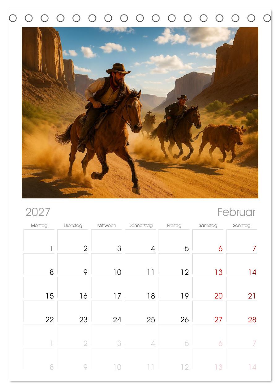 Cowboy Alltag und Western Staub