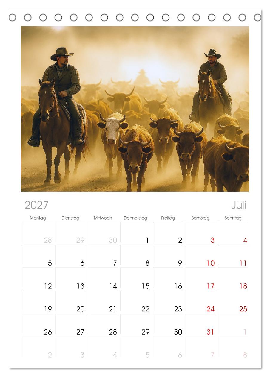 Cowboy Alltag und Western Staub