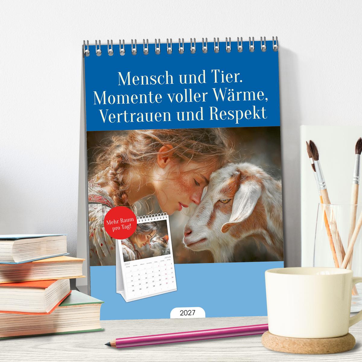 Mensch und Tier. Momente voller Wärme, Vertrauen und Respekt