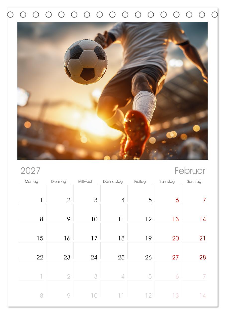 Fußball Kalender - Das Spiel unseres Lebens