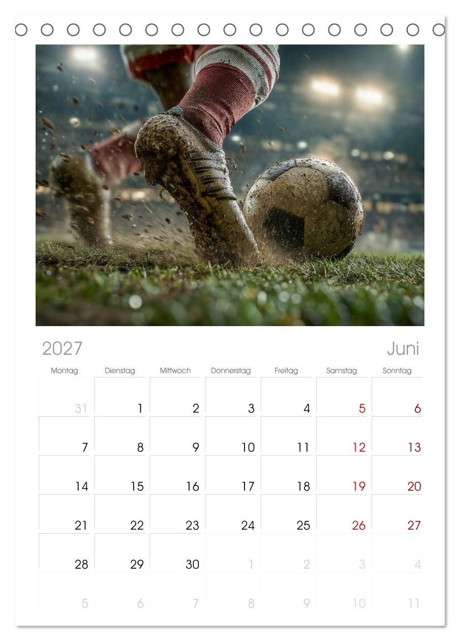 Fußball Kalender - Das Spiel unseres Lebens