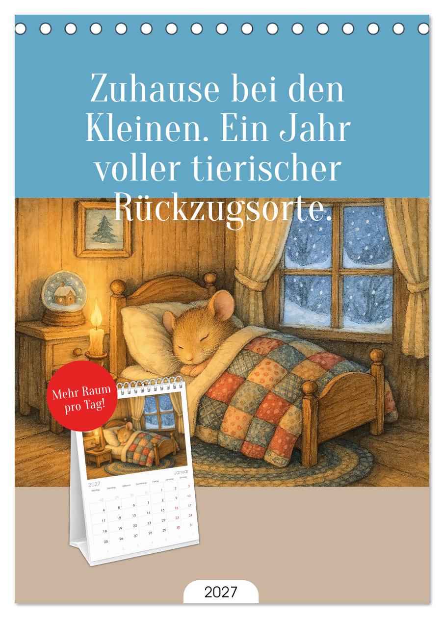 Zuhause bei den Kleinen. Ein Jahr voller tierischer Rückzugsorte.