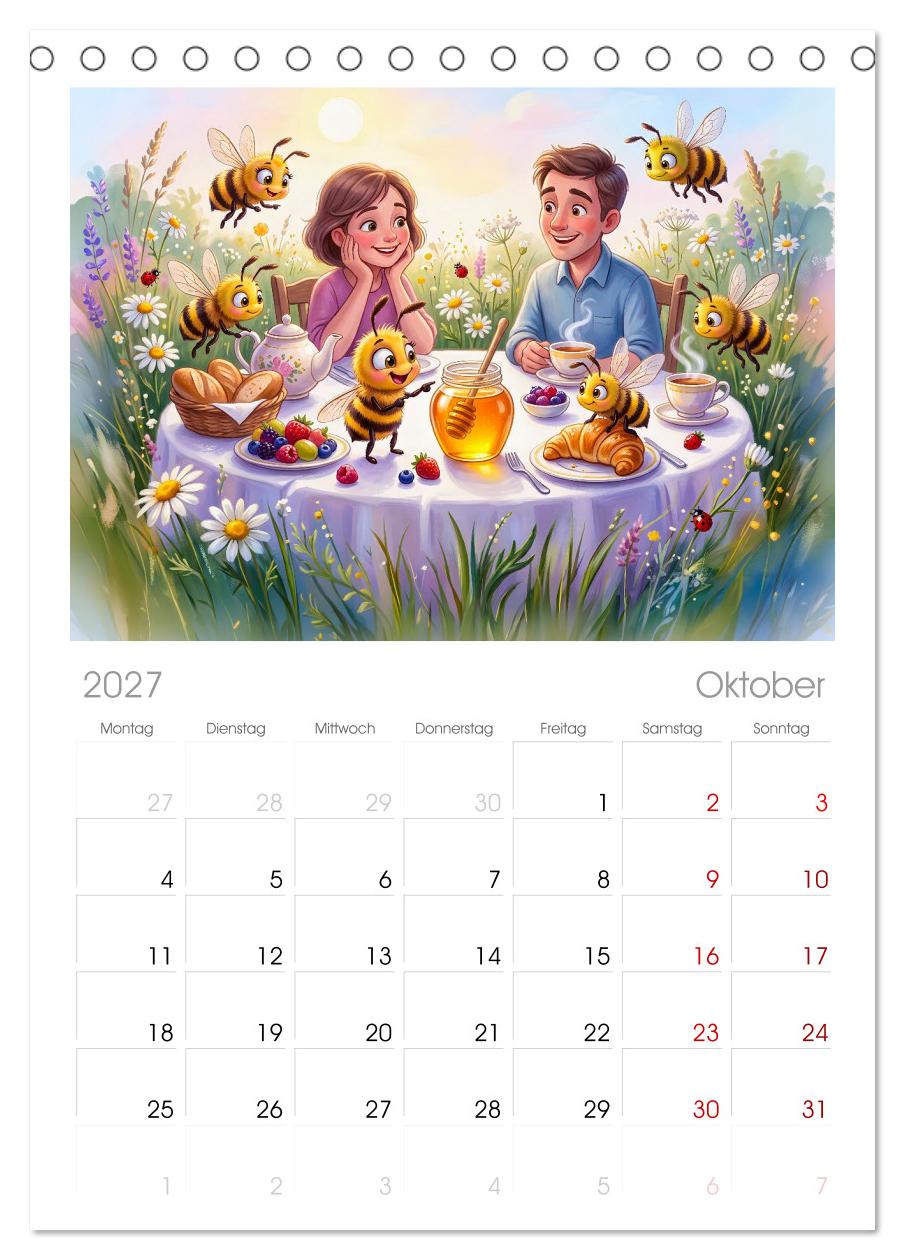 Das Bienenjahr - Von Blüten, Bienenstock und Honig
