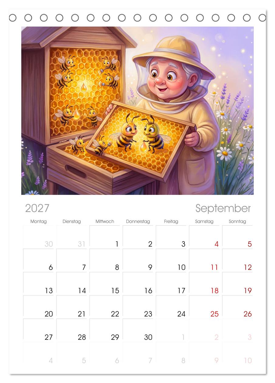 Das Bienenjahr - Von Blüten, Bienenstock und Honig