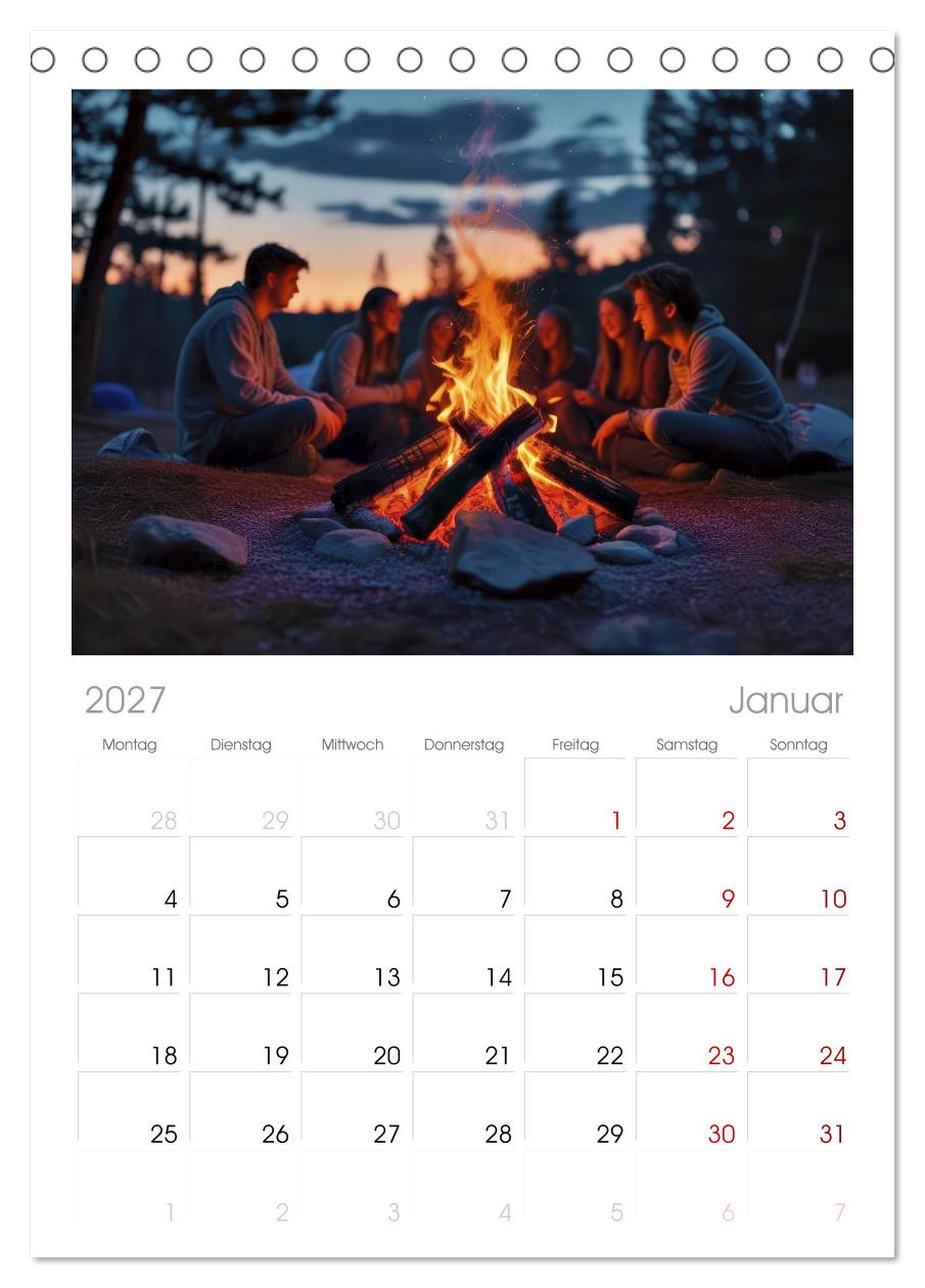 Camping-Life und Abenteuer