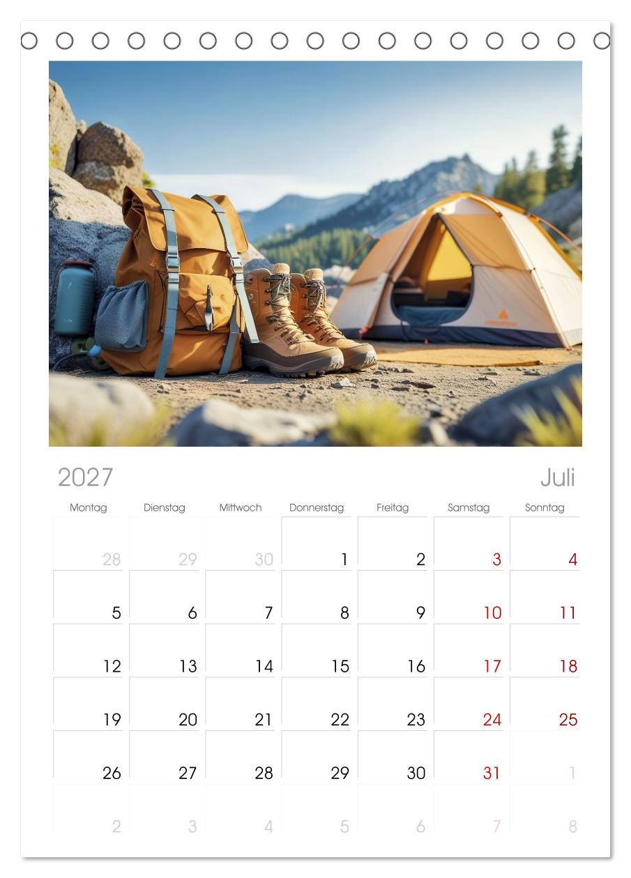 Camping-Life und Abenteuer