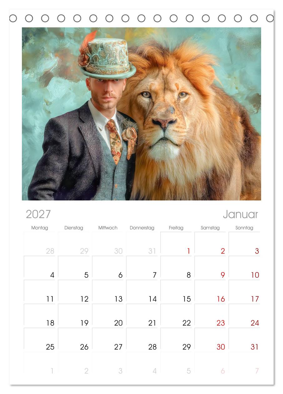 Dandy und Retro Vintage - Portraits mit Humor
