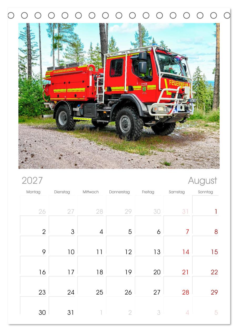 112 Fahrzeuge der Feuerwehr