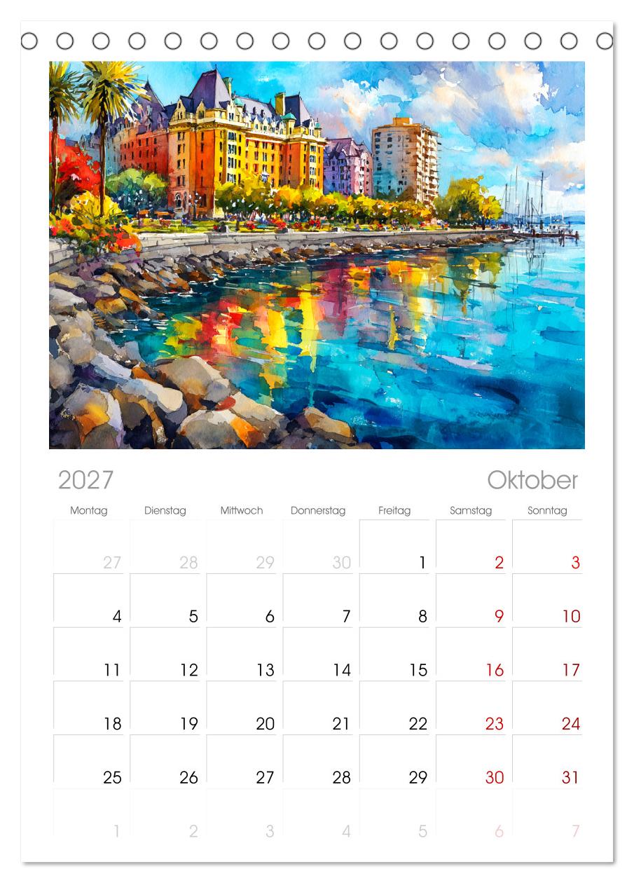 Kanada in Farben. Aquarelle zwischen Skyline und Wildnis