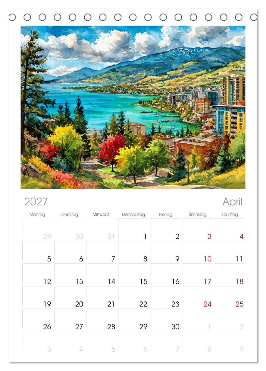 Kanada in Farben. Aquarelle zwischen Skyline und Wildnis