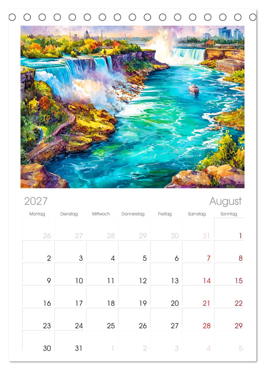 Kanada in Farben. Aquarelle zwischen Skyline und Wildnis