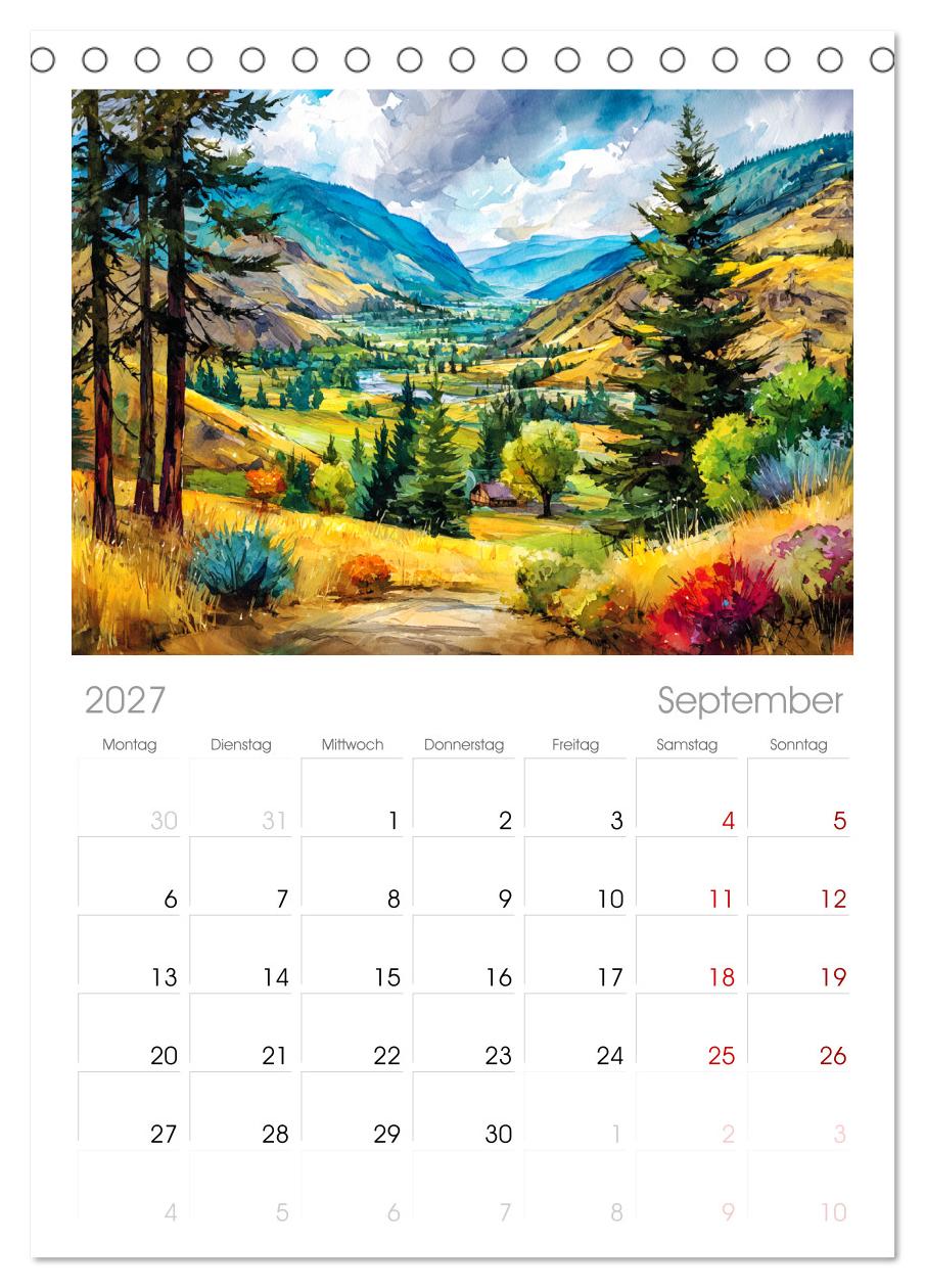 Kanada in Farben. Aquarelle zwischen Skyline und Wildnis