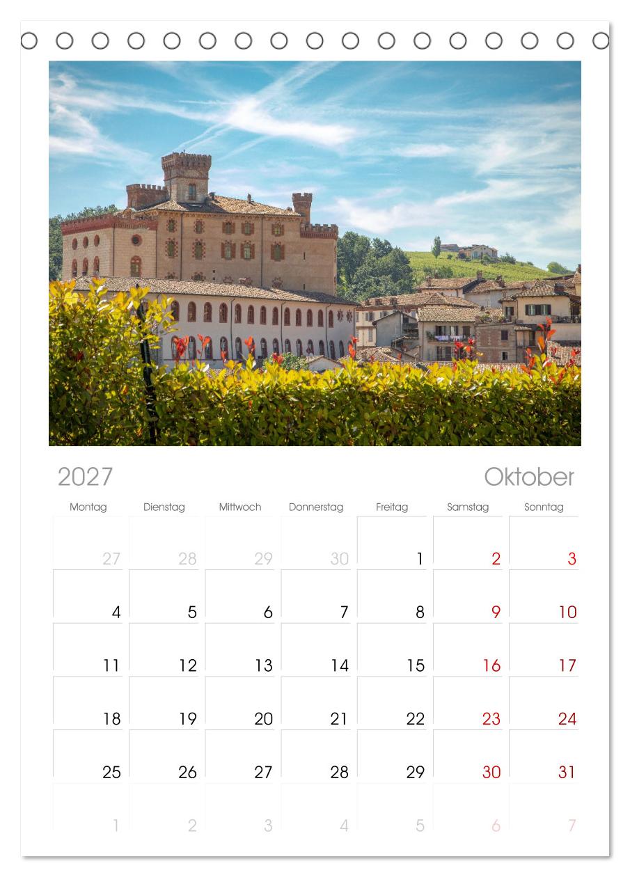 Barolo in den Hügeln des Langhe