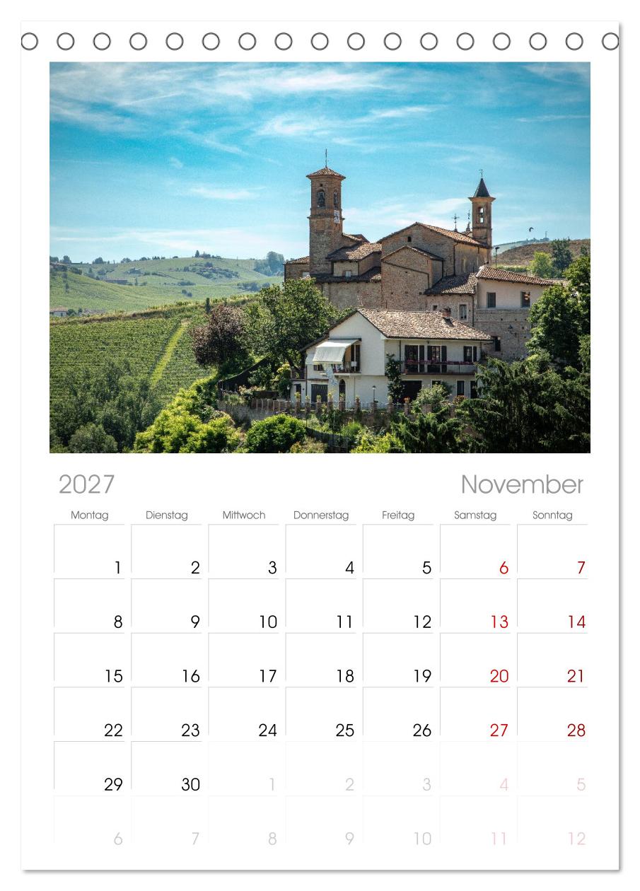Barolo in den Hügeln des Langhe