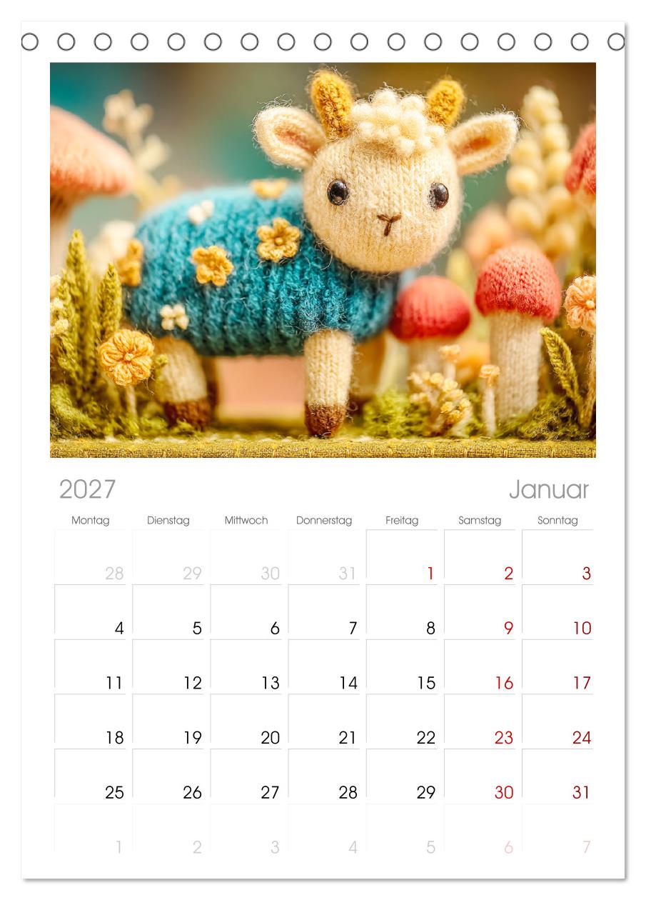 Flauschiger Bauernhof. Gestrickte Tierchen für Herz und Seele