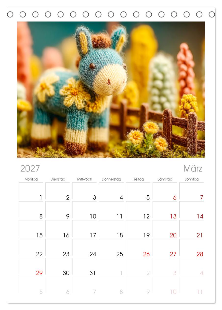 Flauschiger Bauernhof. Gestrickte Tierchen für Herz und Seele