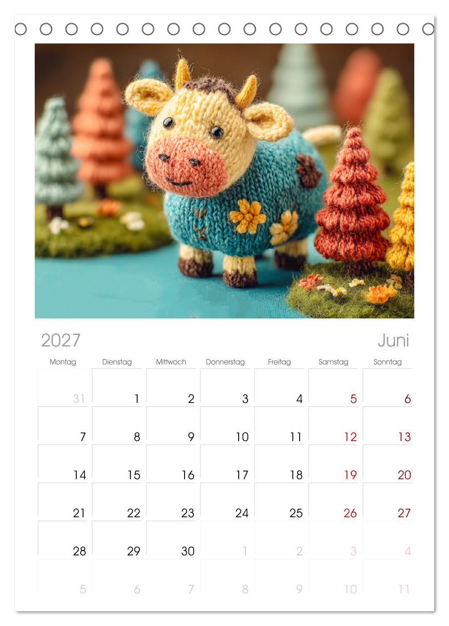 Flauschiger Bauernhof. Gestrickte Tierchen für Herz und Seele