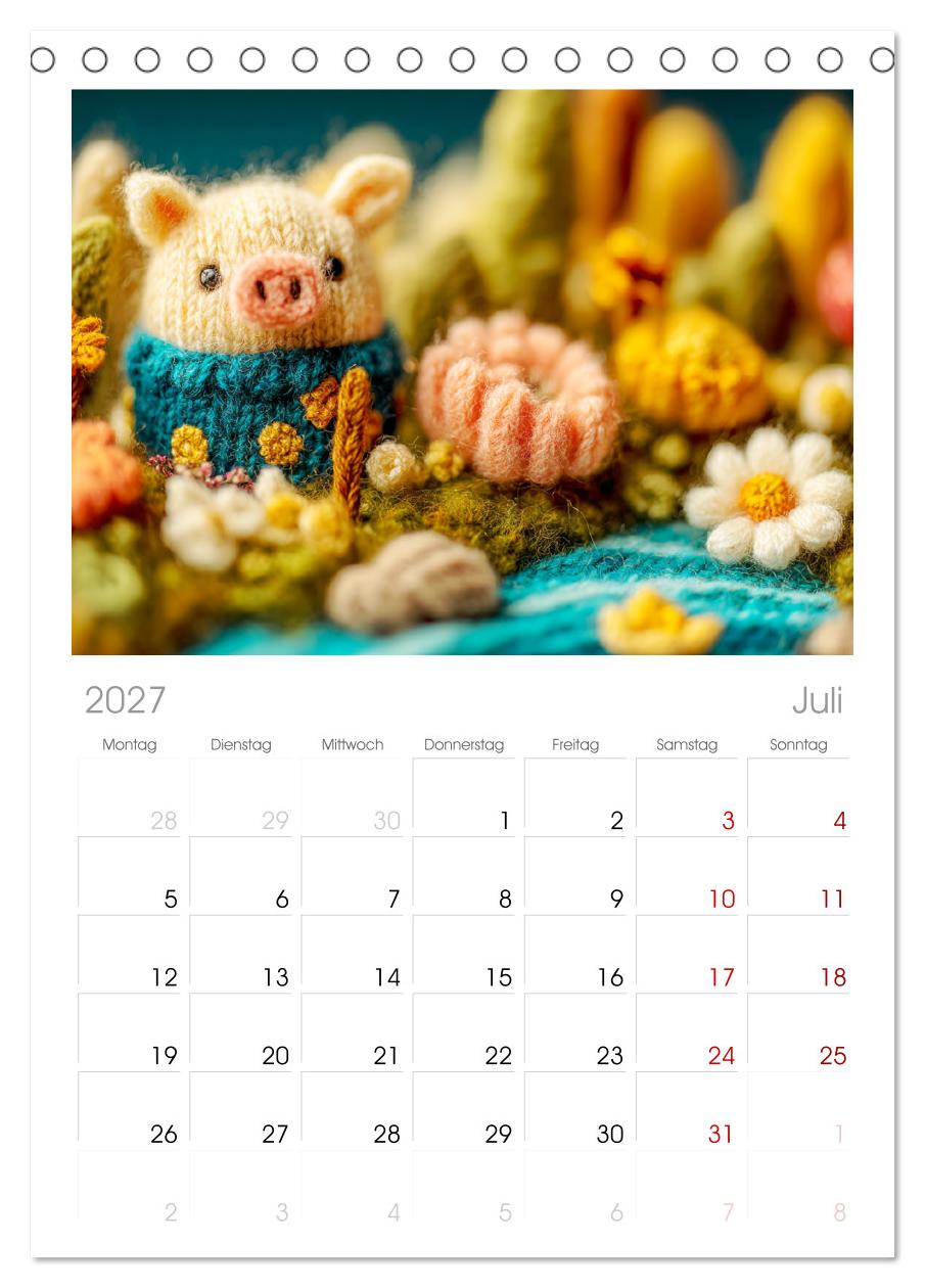 Flauschiger Bauernhof. Gestrickte Tierchen für Herz und Seele