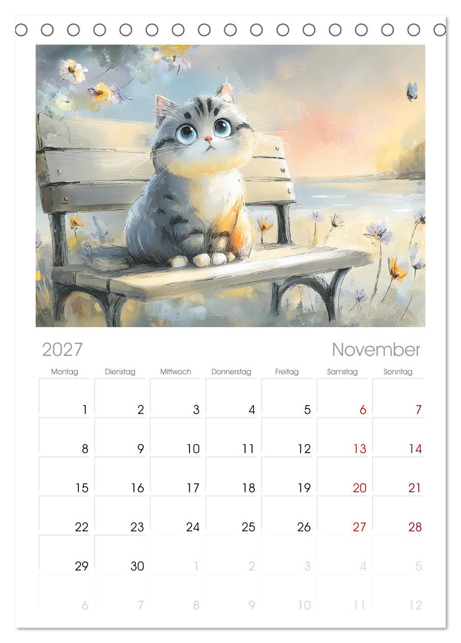 Pastellpfötchen. Liebliche Katzen in sanften Farben