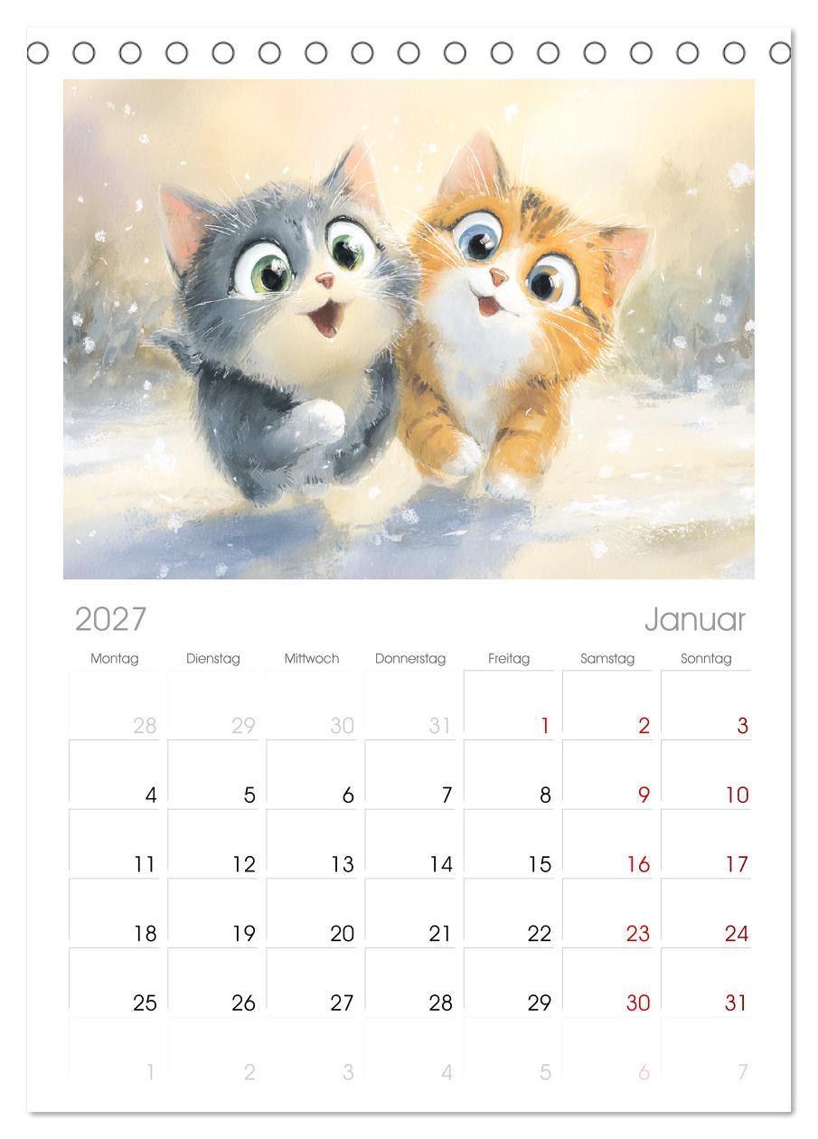 Pastellpfötchen. Liebliche Katzen in sanften Farben