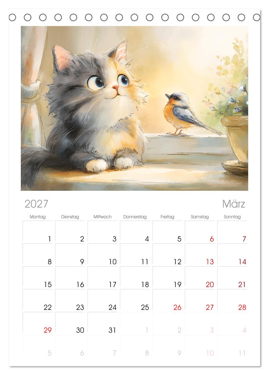 Pastellpfötchen. Liebliche Katzen in sanften Farben