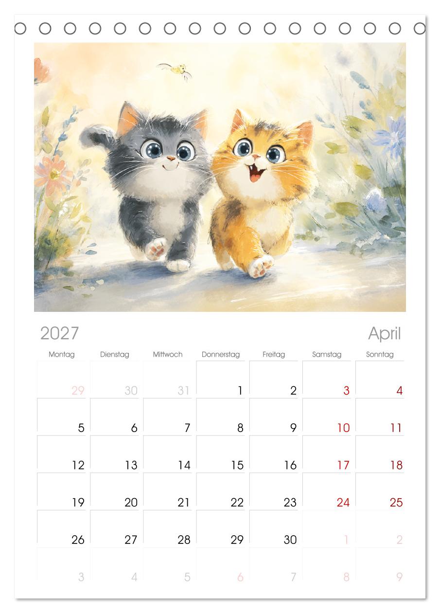 Pastellpfötchen. Liebliche Katzen in sanften Farben