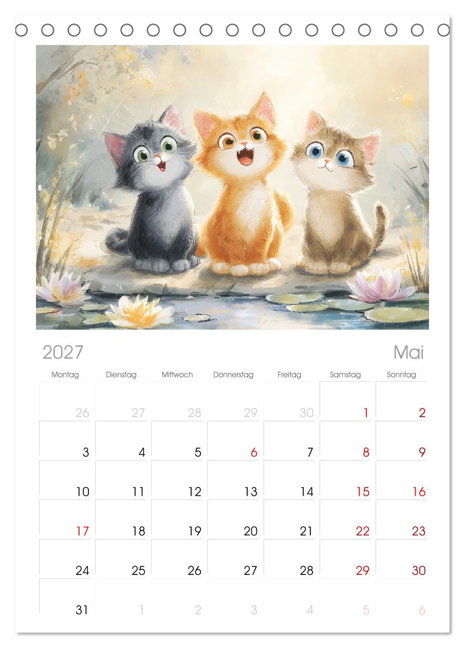 Pastellpfötchen. Liebliche Katzen in sanften Farben