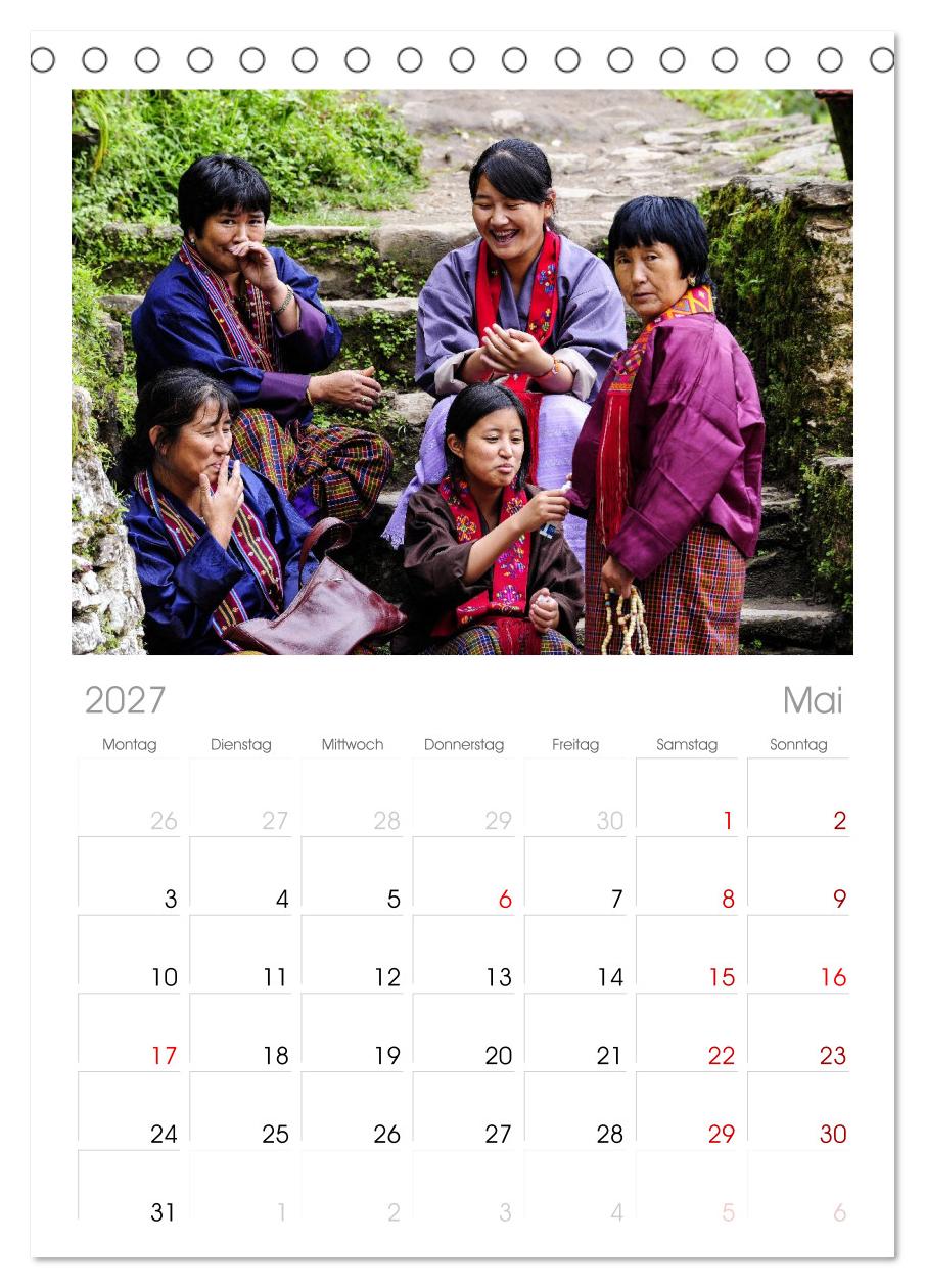 Glückliches Bhutan