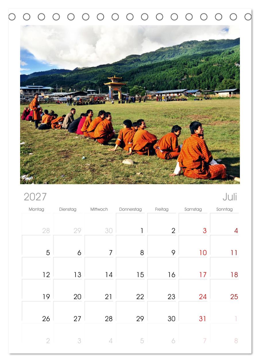 Glückliches Bhutan