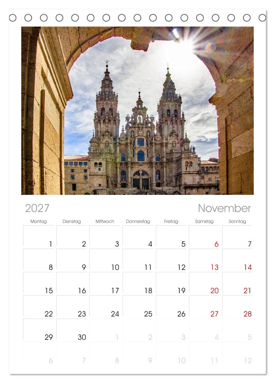 Ein Herz für Santiago de Compostela