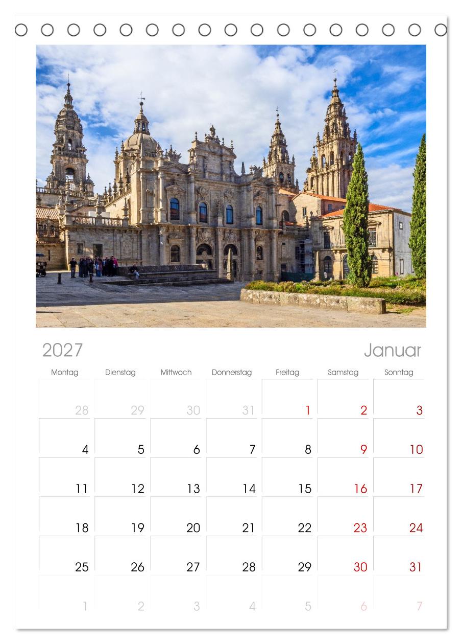 Ein Herz für Santiago de Compostela