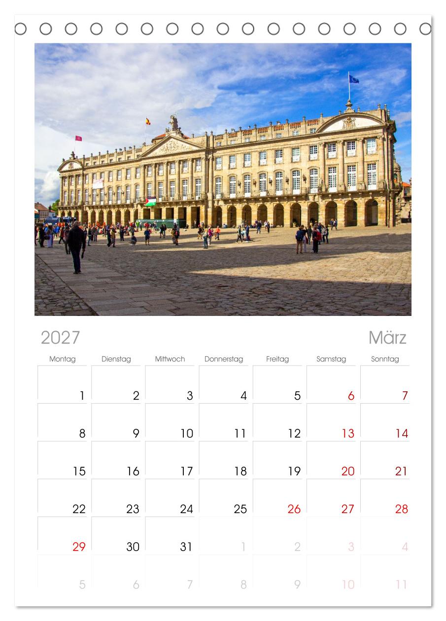 Ein Herz für Santiago de Compostela
