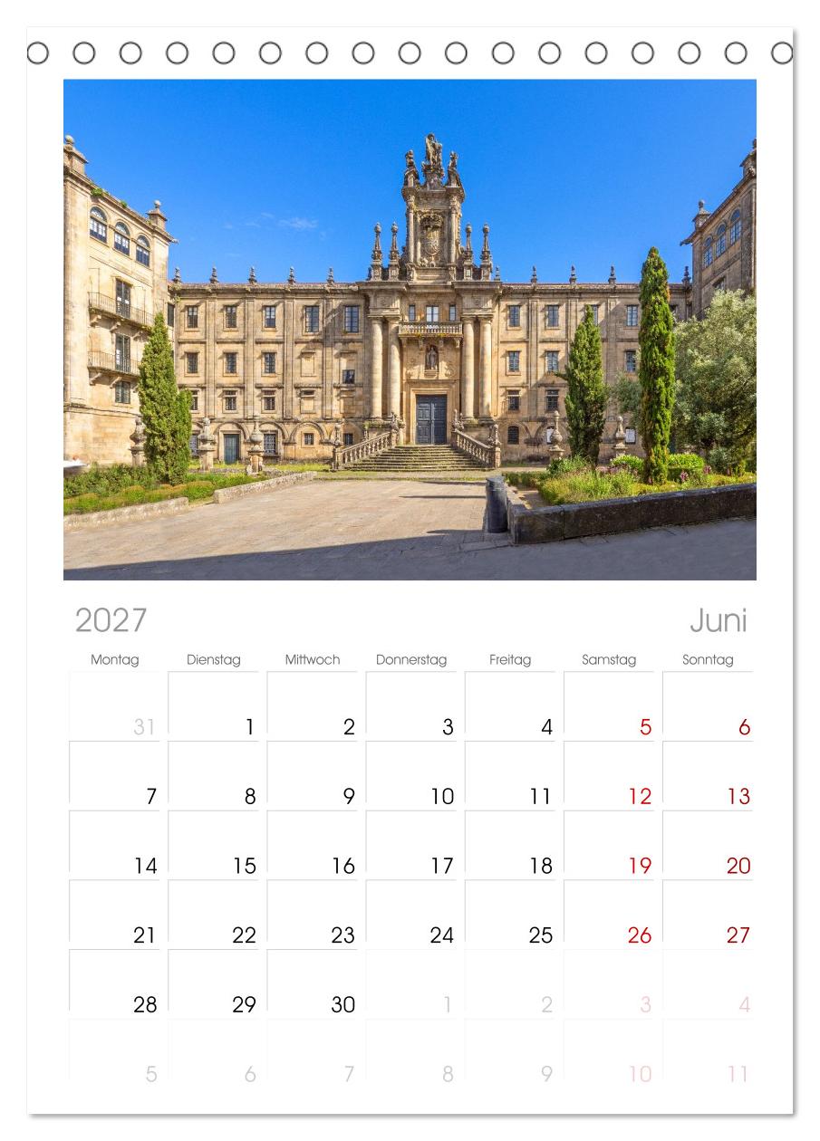 Ein Herz für Santiago de Compostela