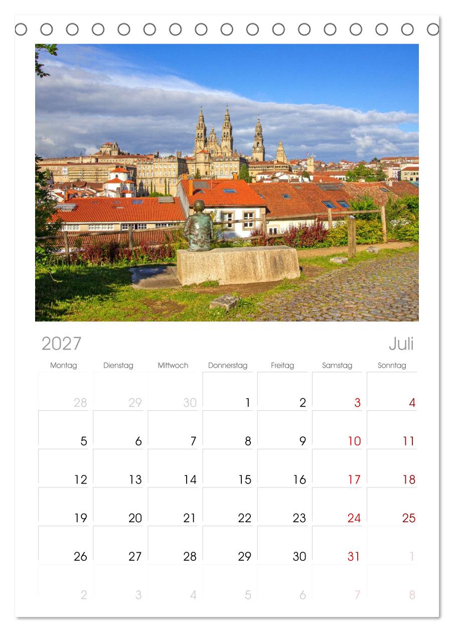 Ein Herz für Santiago de Compostela