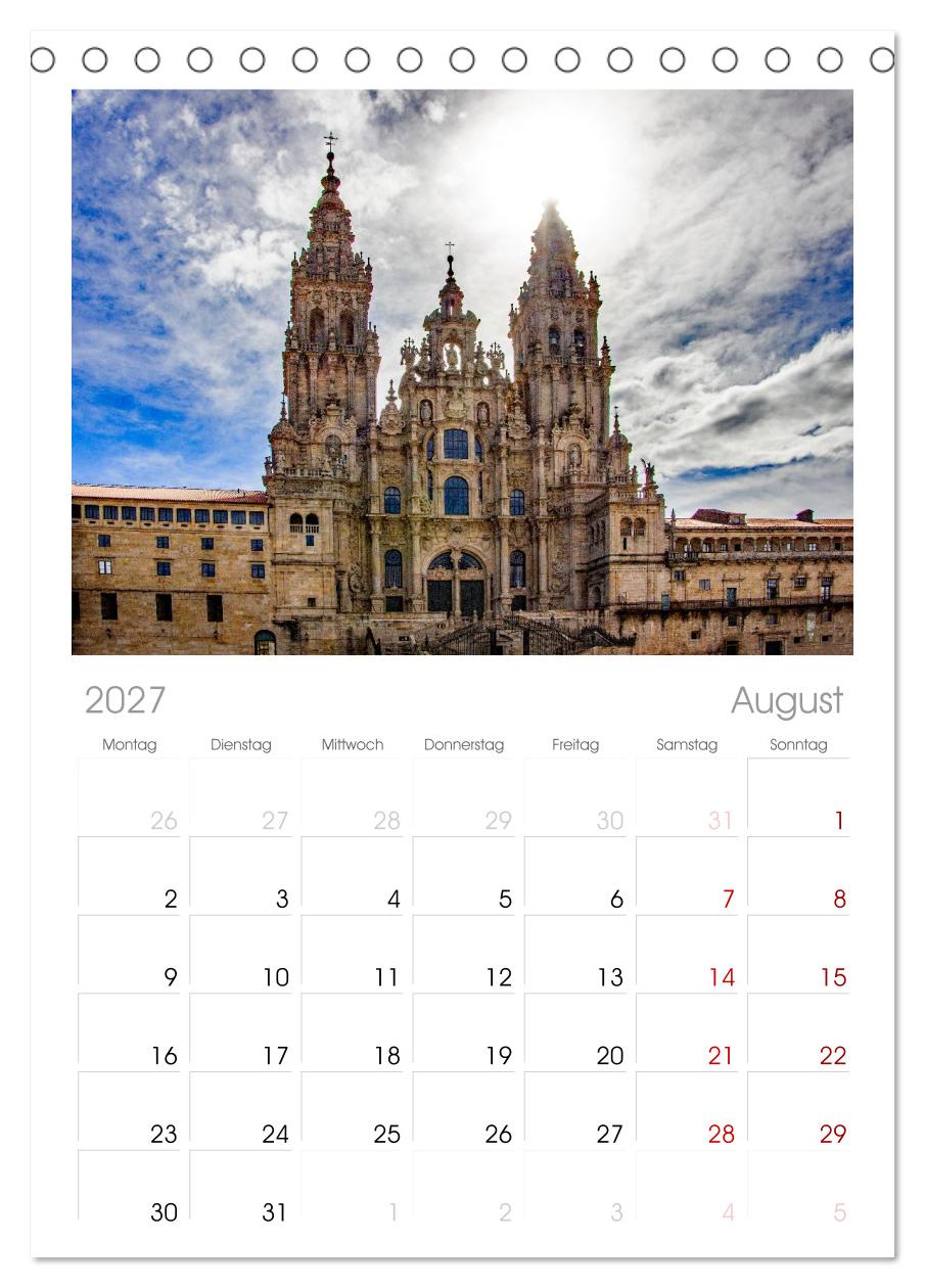 Ein Herz für Santiago de Compostela