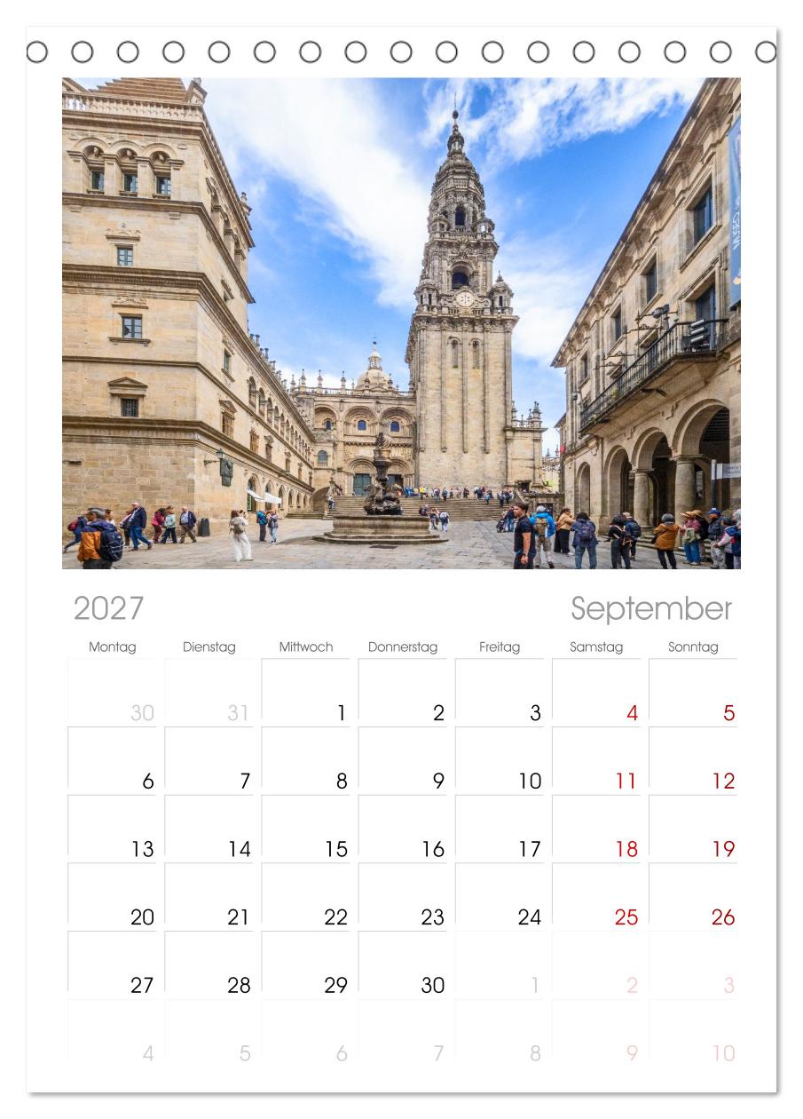 Ein Herz für Santiago de Compostela