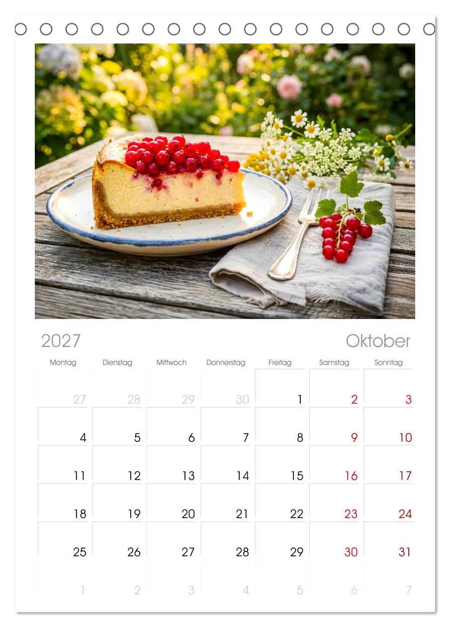 Käsekuchen Kalender - Köstliche Dessertmomente