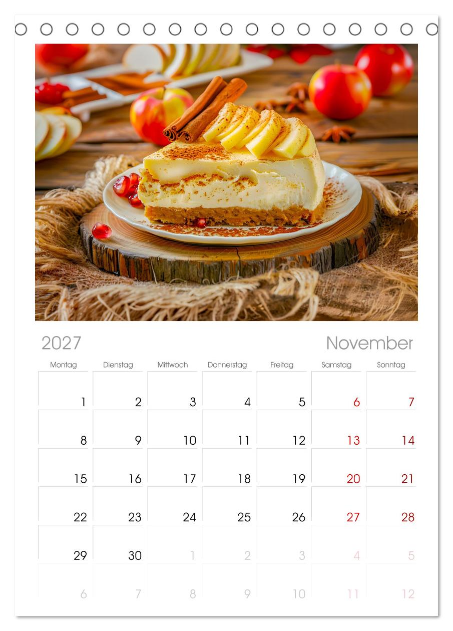 Käsekuchen Kalender - Köstliche Dessertmomente