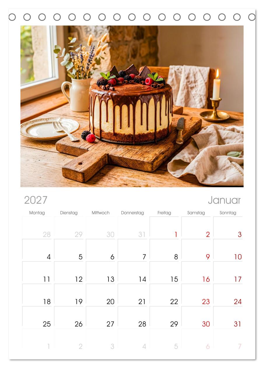 Käsekuchen Kalender - Köstliche Dessertmomente
