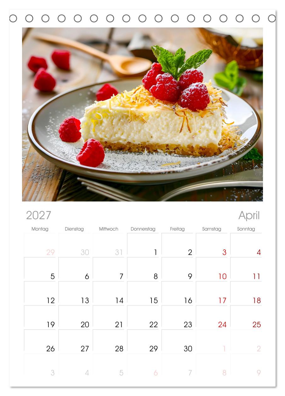Käsekuchen Kalender - Köstliche Dessertmomente