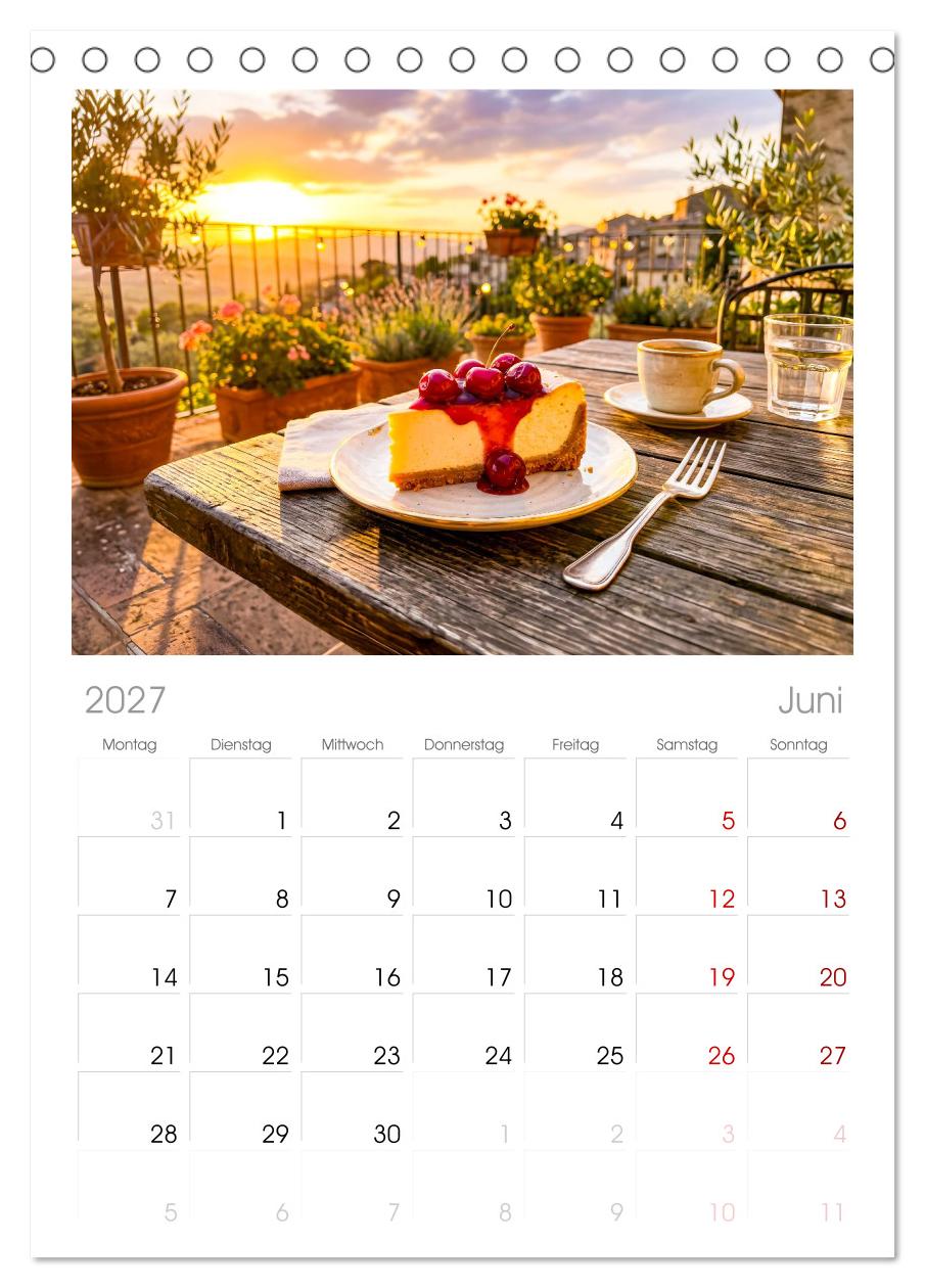 Käsekuchen Kalender - Köstliche Dessertmomente