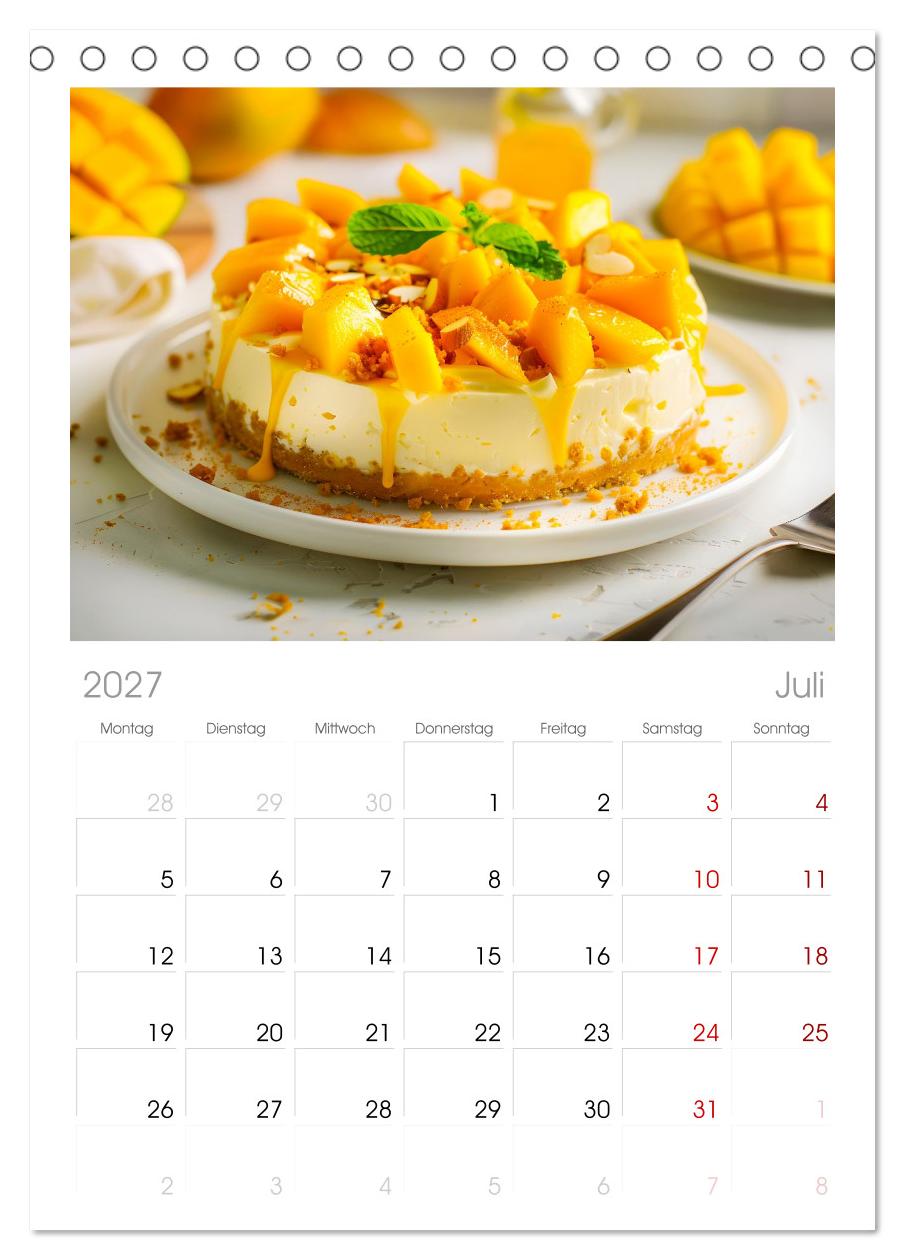 Käsekuchen Kalender - Köstliche Dessertmomente